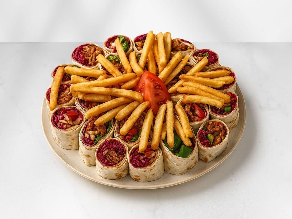 Single Chicken Shawarma (Doner) Platter
