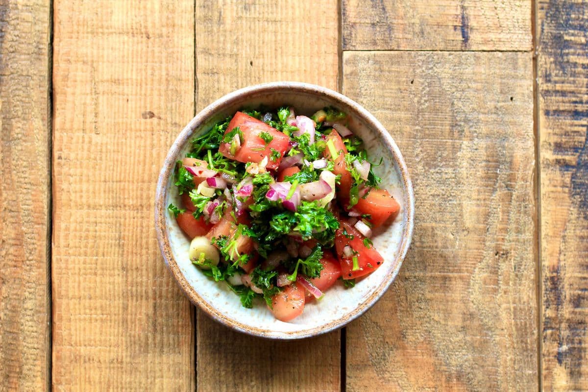 Spicy Tomato Salad