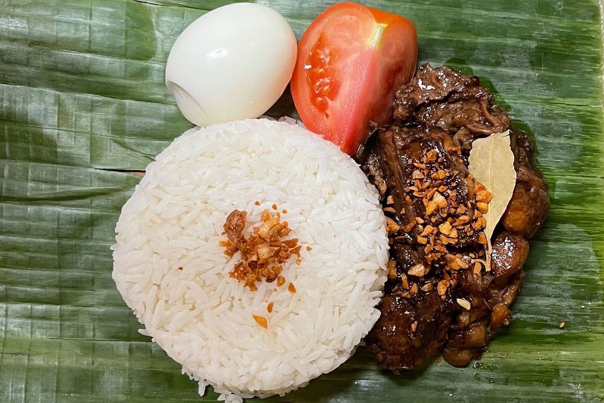 Binalot Chicken Adobo