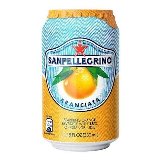 San pellegrino orange