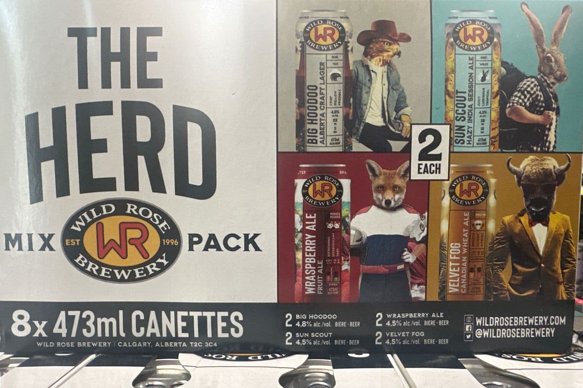 Wild Rose Herd Mix Pack- Save$3.00 (1 x 8pk)