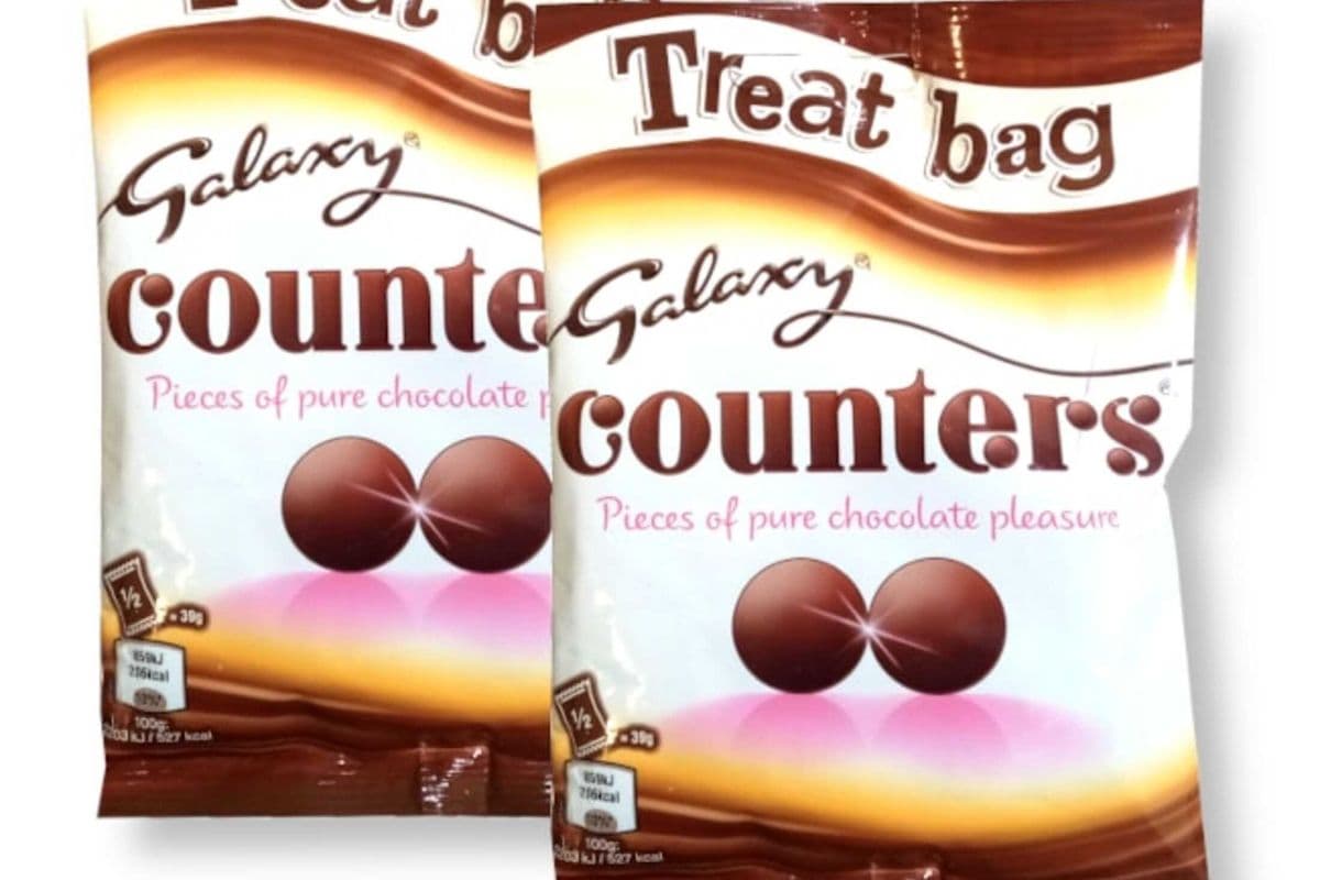 Galaxy Counters (Pure Chocolate) UK