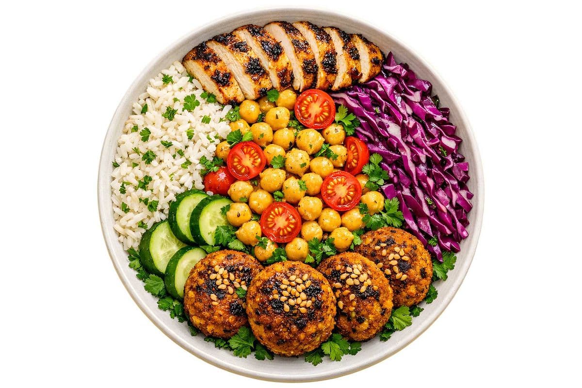 Junior Vegan Falafel Bowl
