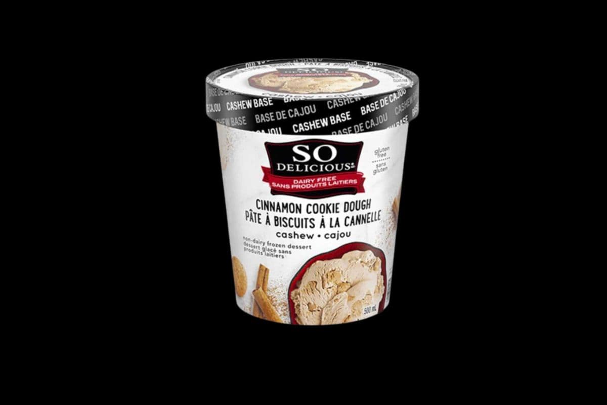 So Delicious Cinnamon Cookie Dough Cashew Ice-cream 500ml (500)