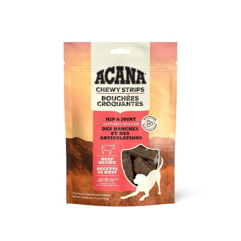 ACANA Chewy Strips Dog Treats Beef Recipe 113g