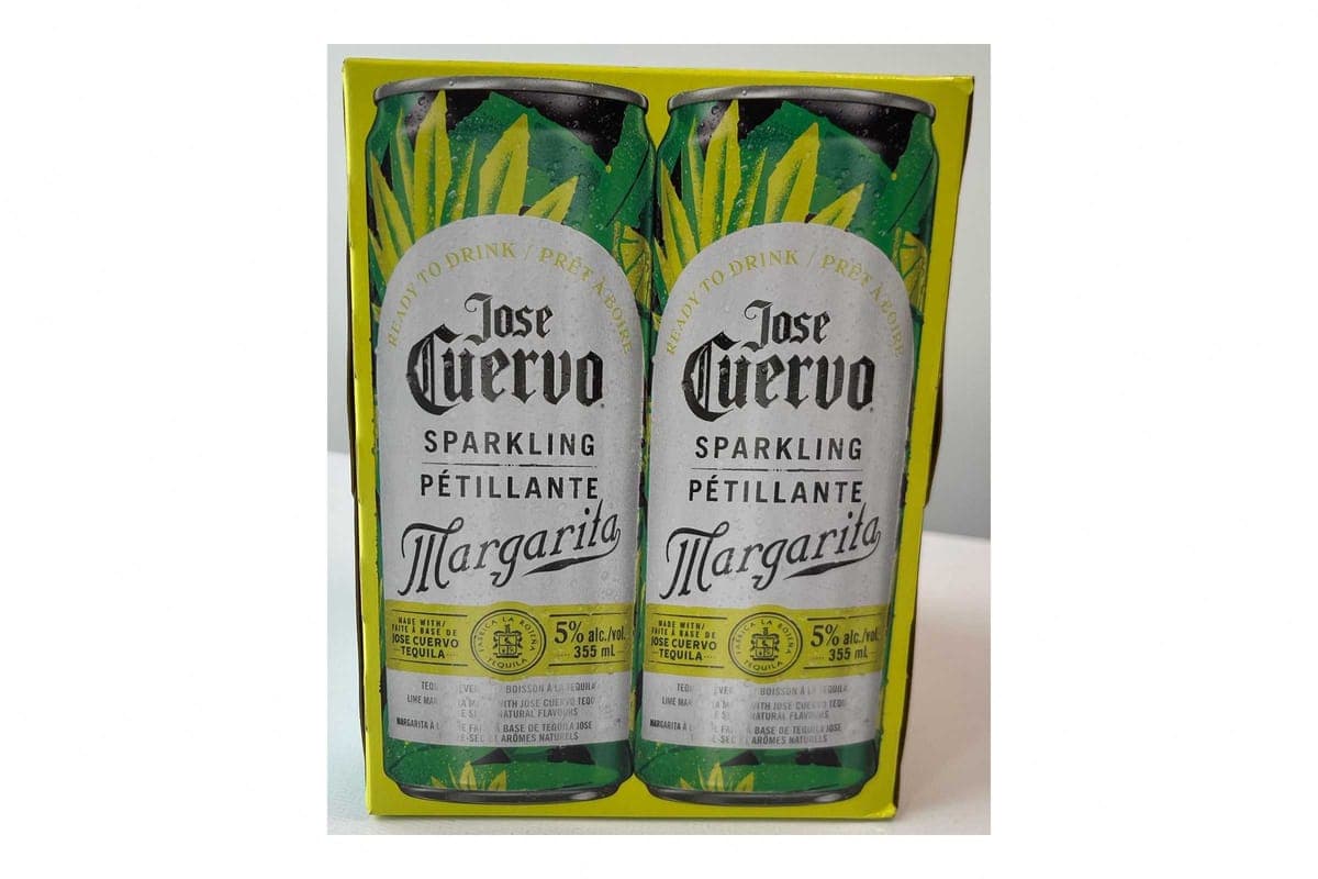 Jose Cuervo Sparkling Lime Margarita (4 Cans) (4 x 355 ml)