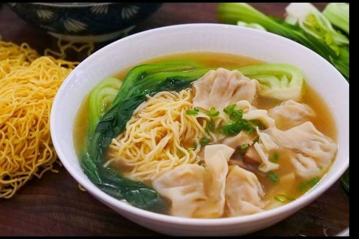 Wonton et nouille ramen / Wonton with Ramen Noodles