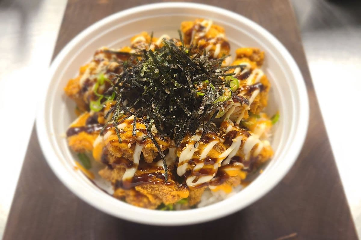 Fried Chicken Rice Bowl