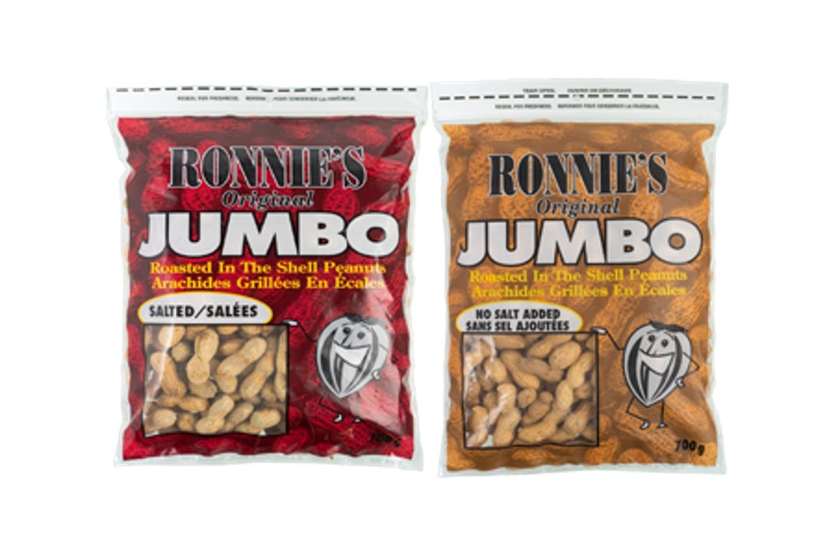 Ronnie's Original Jumbo Roasted In The Shell Peanuts