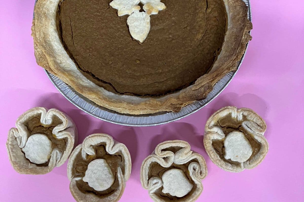 Pumpkin Tarts: 4 pack: Seasonal item