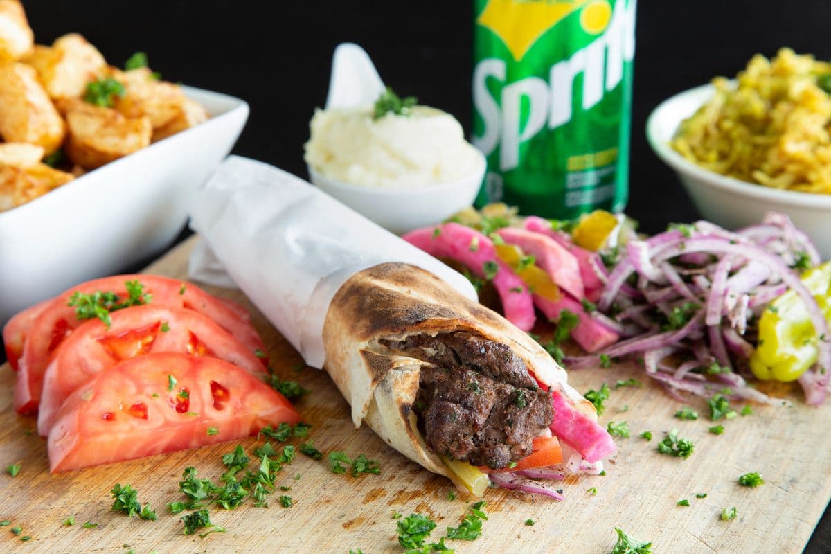 Trio kebab oeuf / Beef Kebab Trio