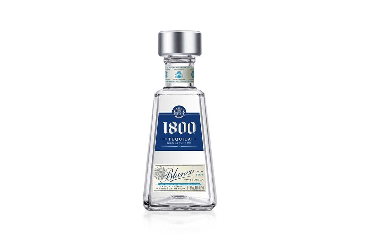 1800 Silver Blanco Tequila (1 x 375ml)