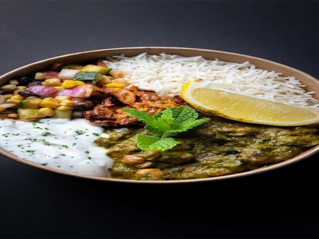 Chana Saag Bowl (Vegan)
