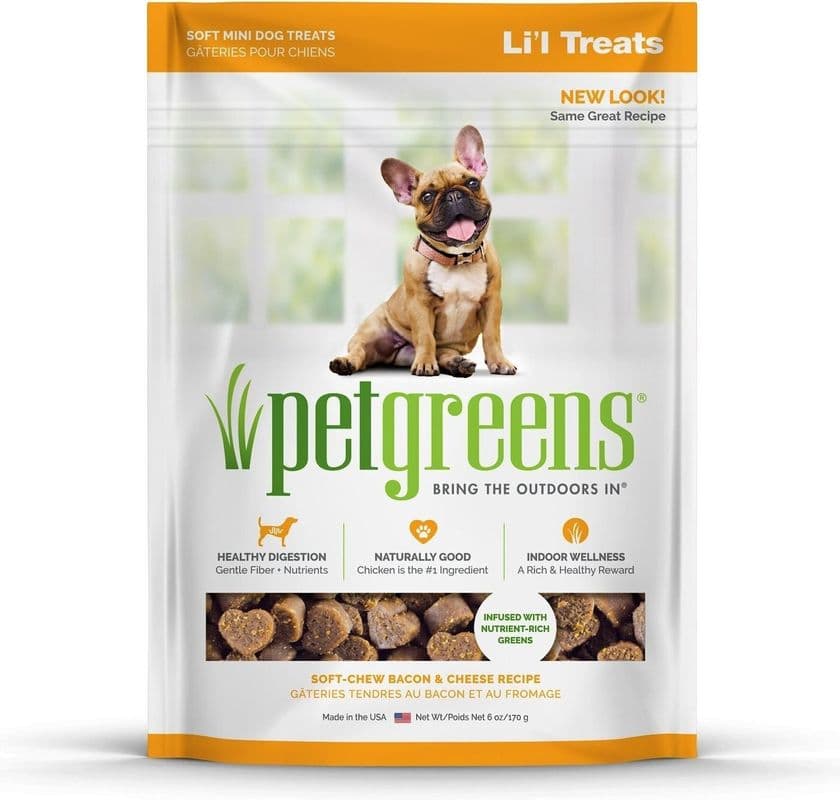 Pet Greens Li'l Treats Bacon & Cheese 6oz