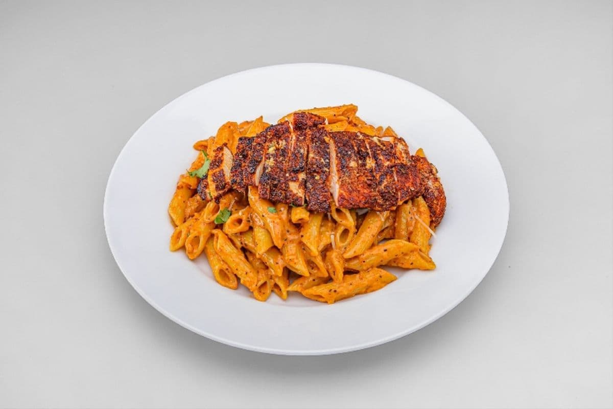 Cajun Alfredo with Cajun Chicken