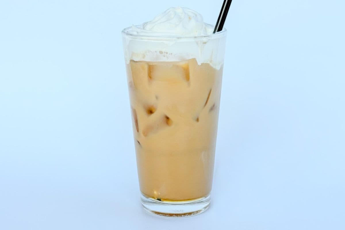 French Vanilla Iced Latte