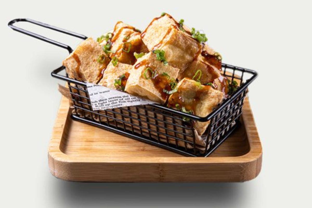 L19街边蒜泥炸豆腐