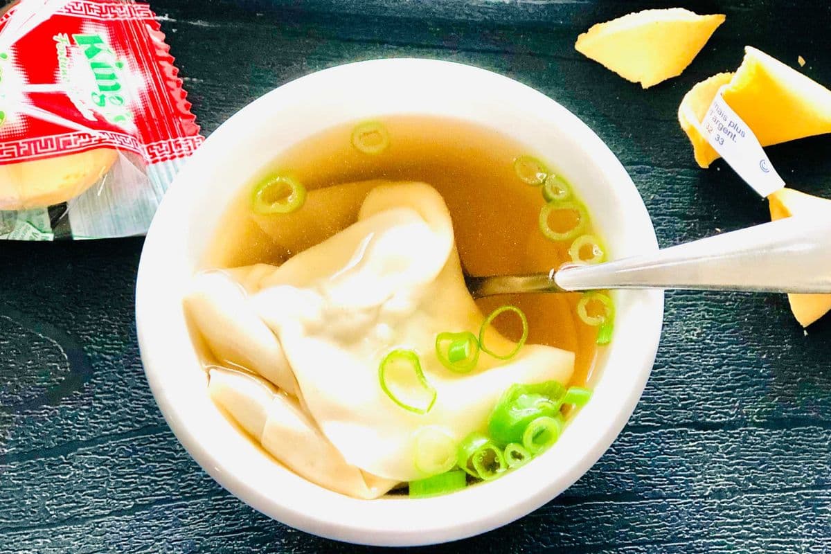 10. Wonton Soup