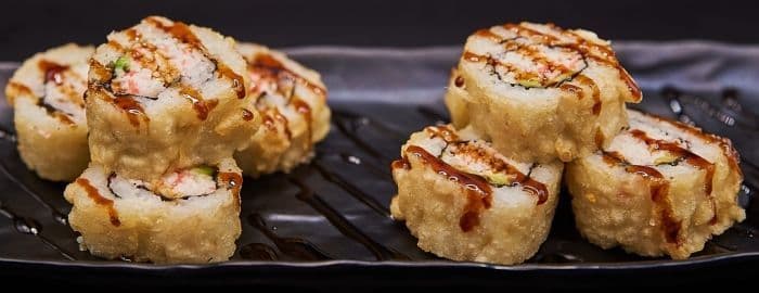 Hot California Roll (8 pcs)