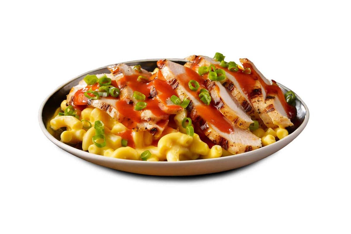 Buffalo Chicken Mac Stack