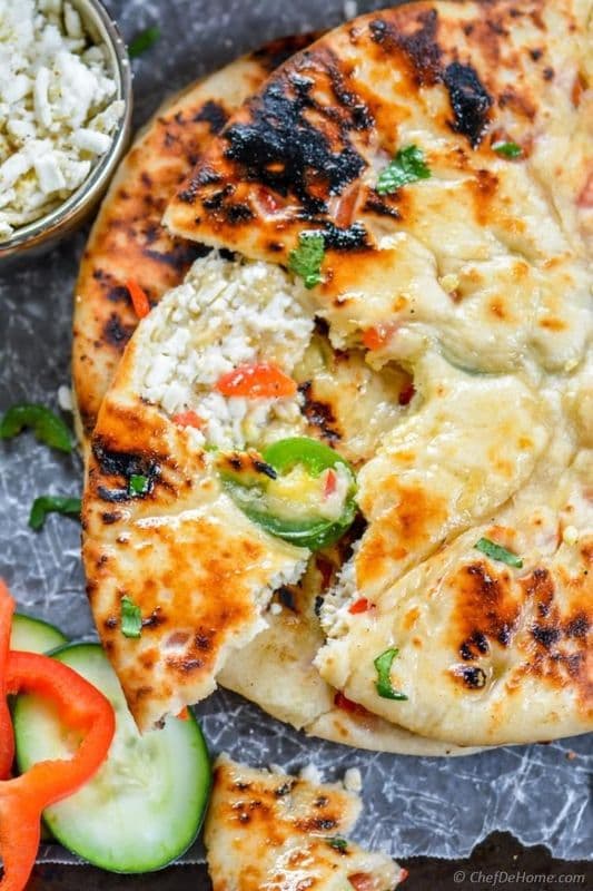 Paneer Naan / Paneer Naan