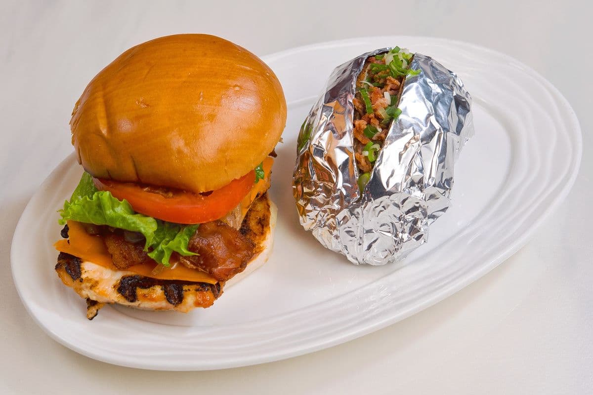 Cheddar Bacon Burger
