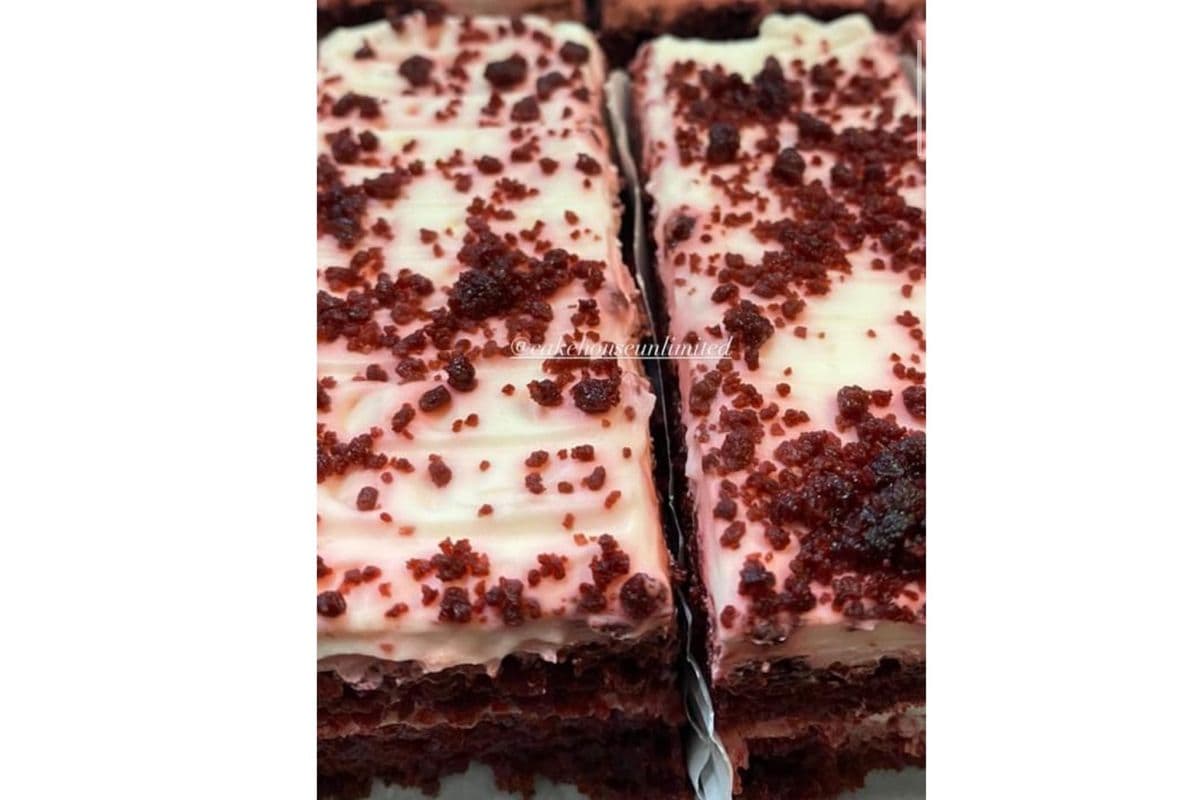 Red Velvet Cake Slice