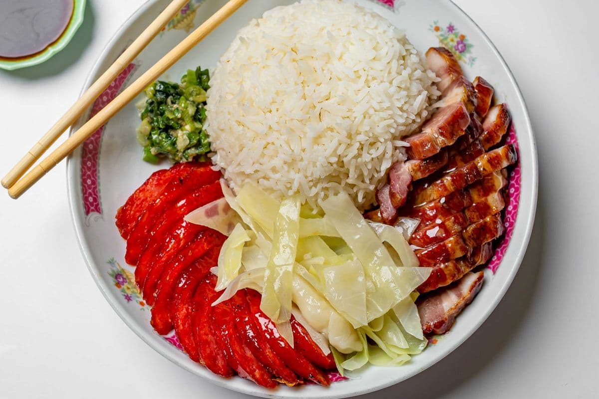 Two Meat Toppings Rice Box 自選雙拼飯盒