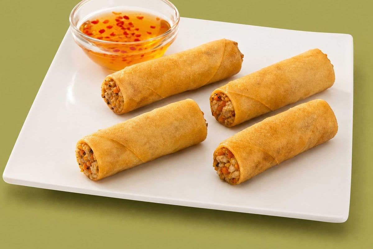 5. Deep-Fried Shrimp and Pork Rolls - Cha Gio Tom (4 rolls)