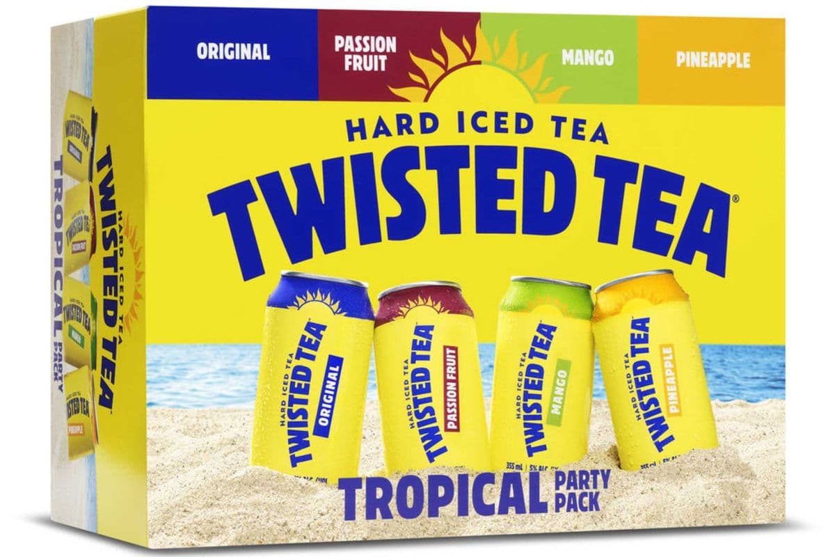 Twisted Tea Tropical Party Pack (12 x 355 ml Cans)