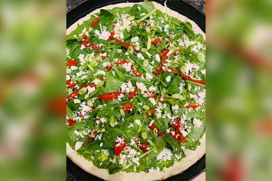 Spinachi Pizza