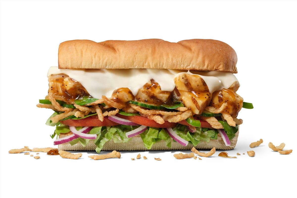 6" Chicken Teriyaki Crunch Sub (530 Cals)