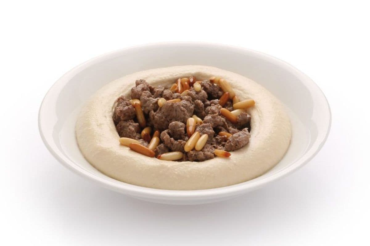 Hummus with Steak