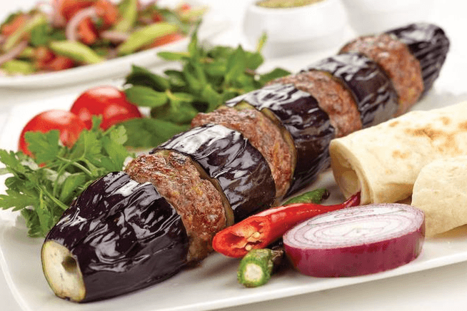 Kebab D'aubergine