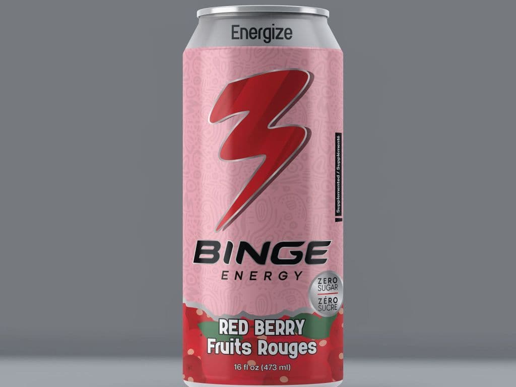 Binge Energy Drink (473ml) - Red Berry
