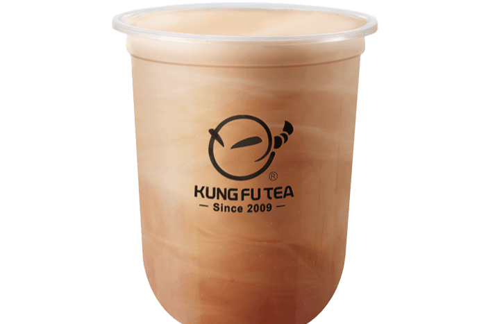 C14. Thé au lait au café avec gelée de café / Coffee Milk Tea (with Coffee Jelly)