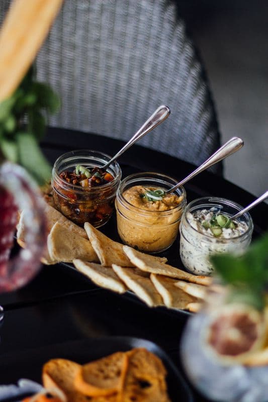Trio de tartinades / Trio of dips