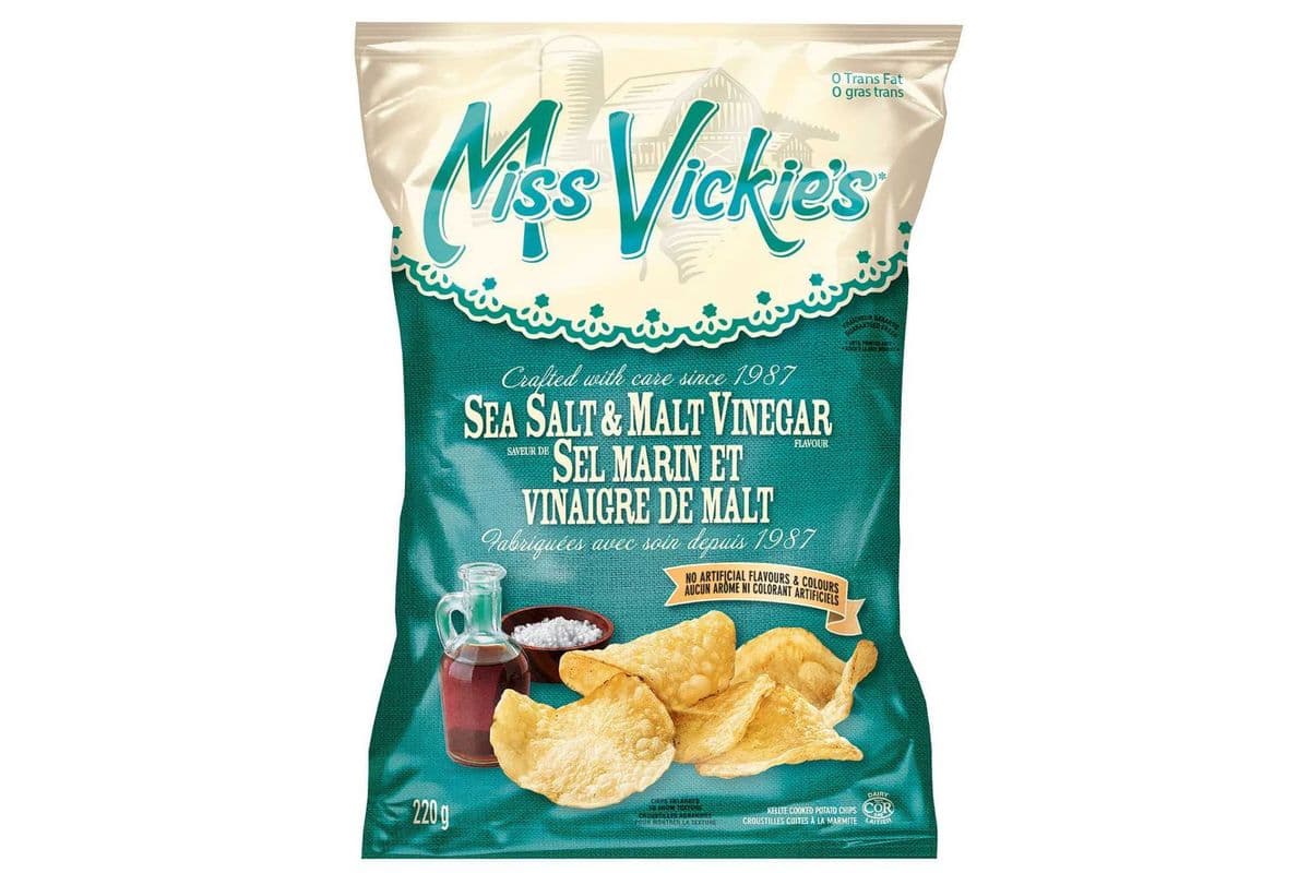 Lay's · Miss Vickie's Salt and Vinegar Chips (200g)