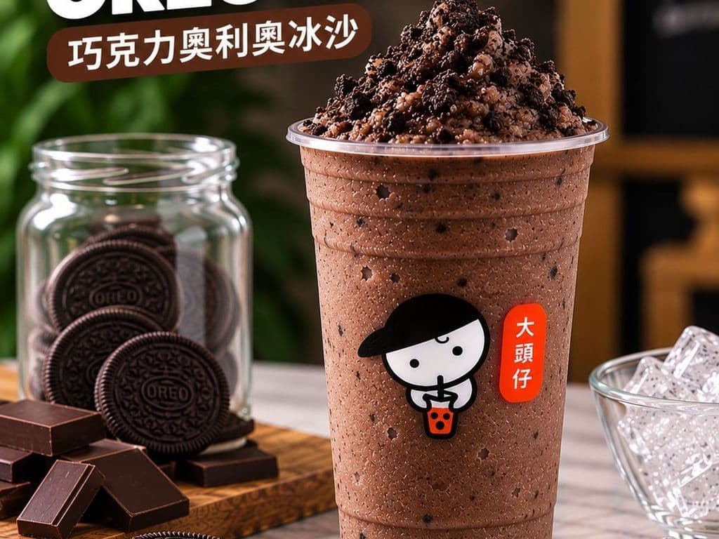 Milky Oreo Slush (歐瑞兒牛奶冰沙)
