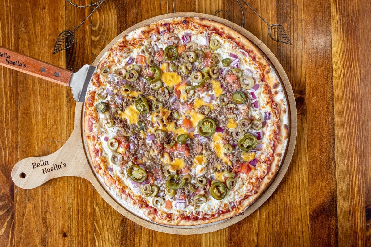 Large The Taco Pizza