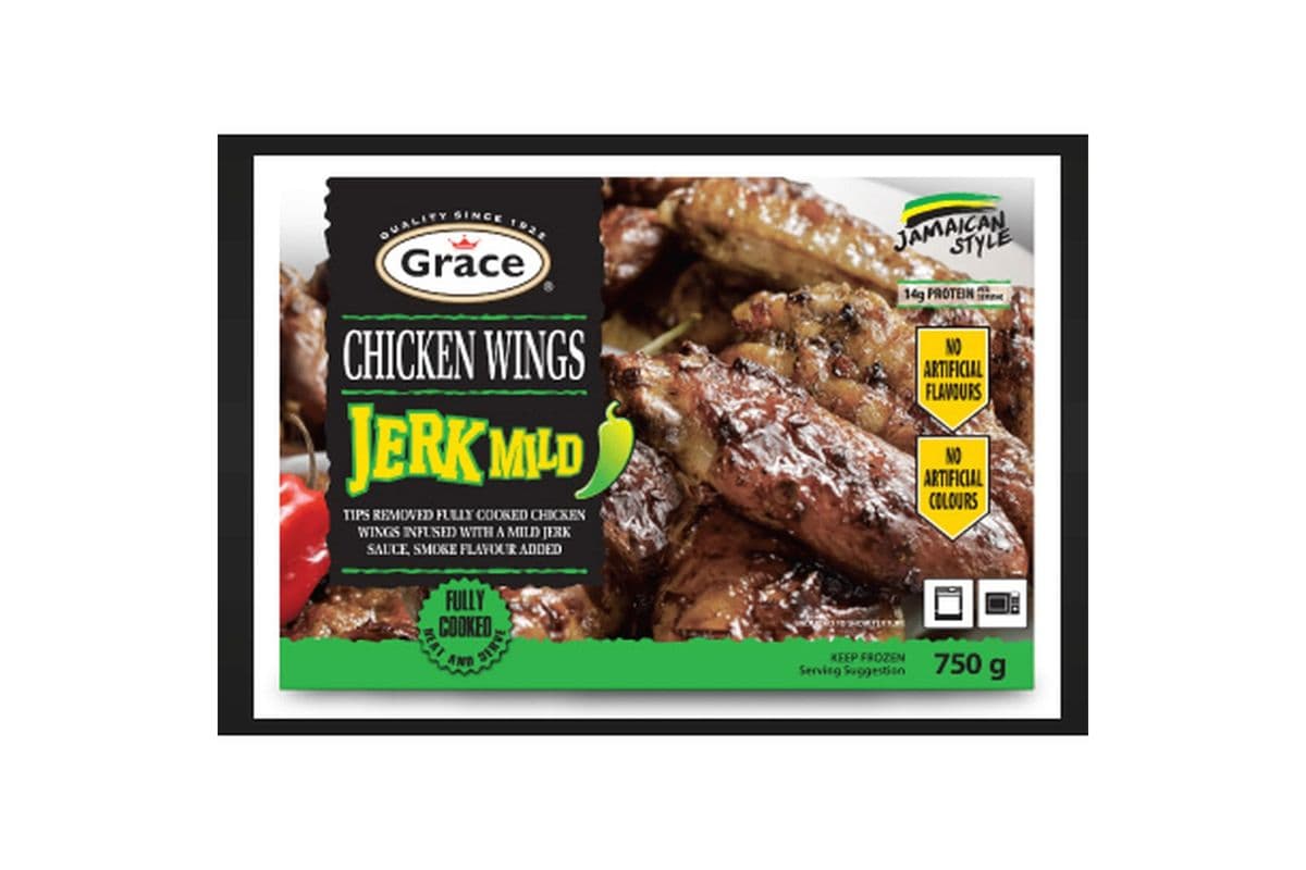 Grace Chicken Wings Jerk (750 g)
