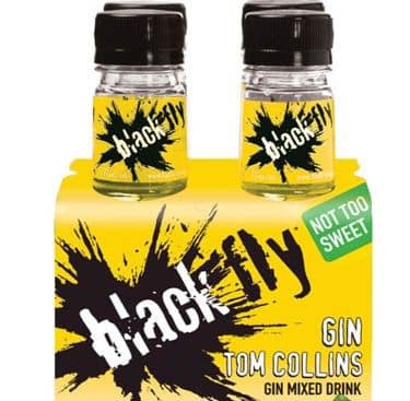 Black Fly Pina Colada Rum Mixed Drink (4 x 400 ml)
