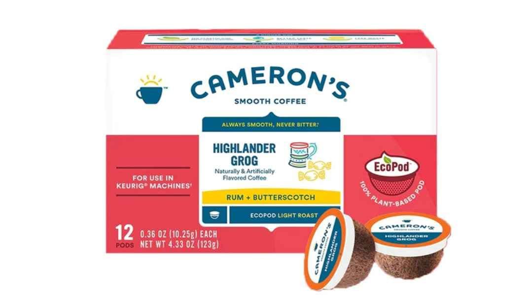 Cameron's Highlander Grog Single Serve Coffee