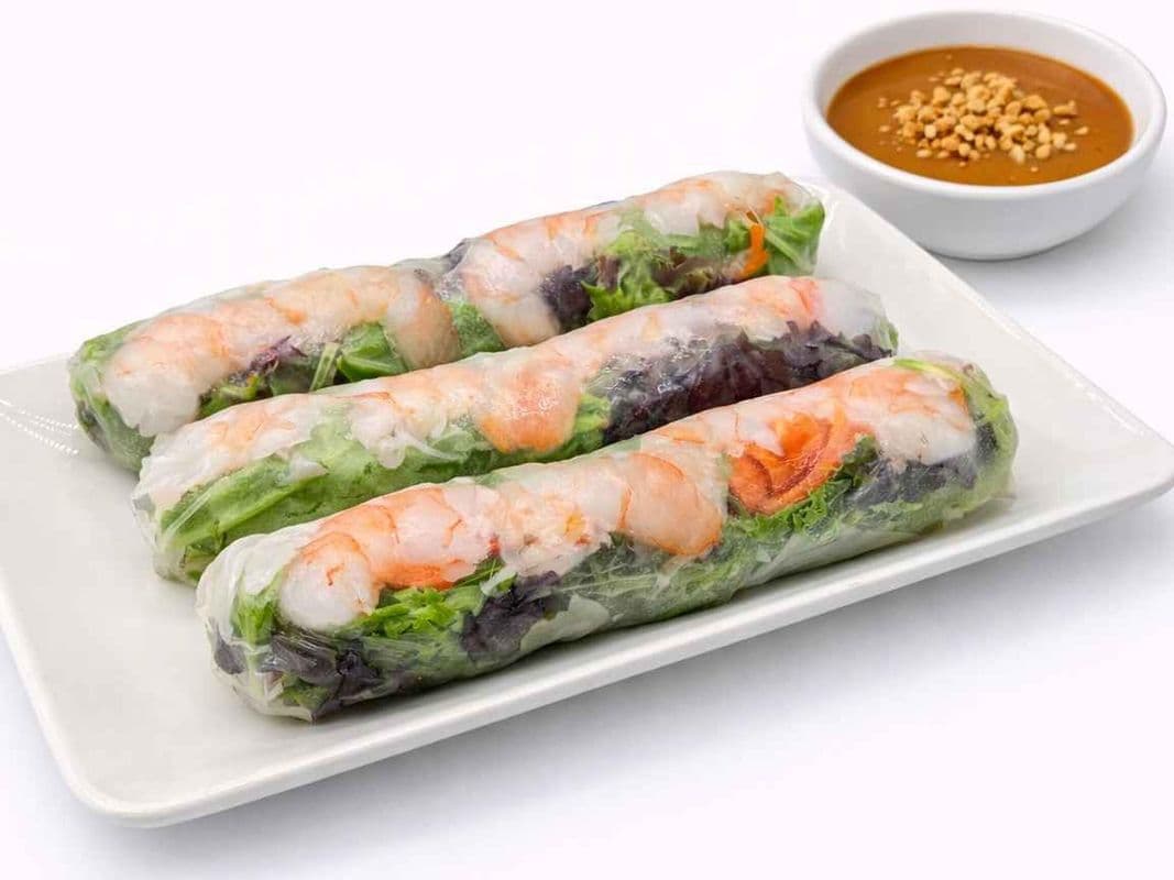 100) Prawns Salad Roll (3 rolls)