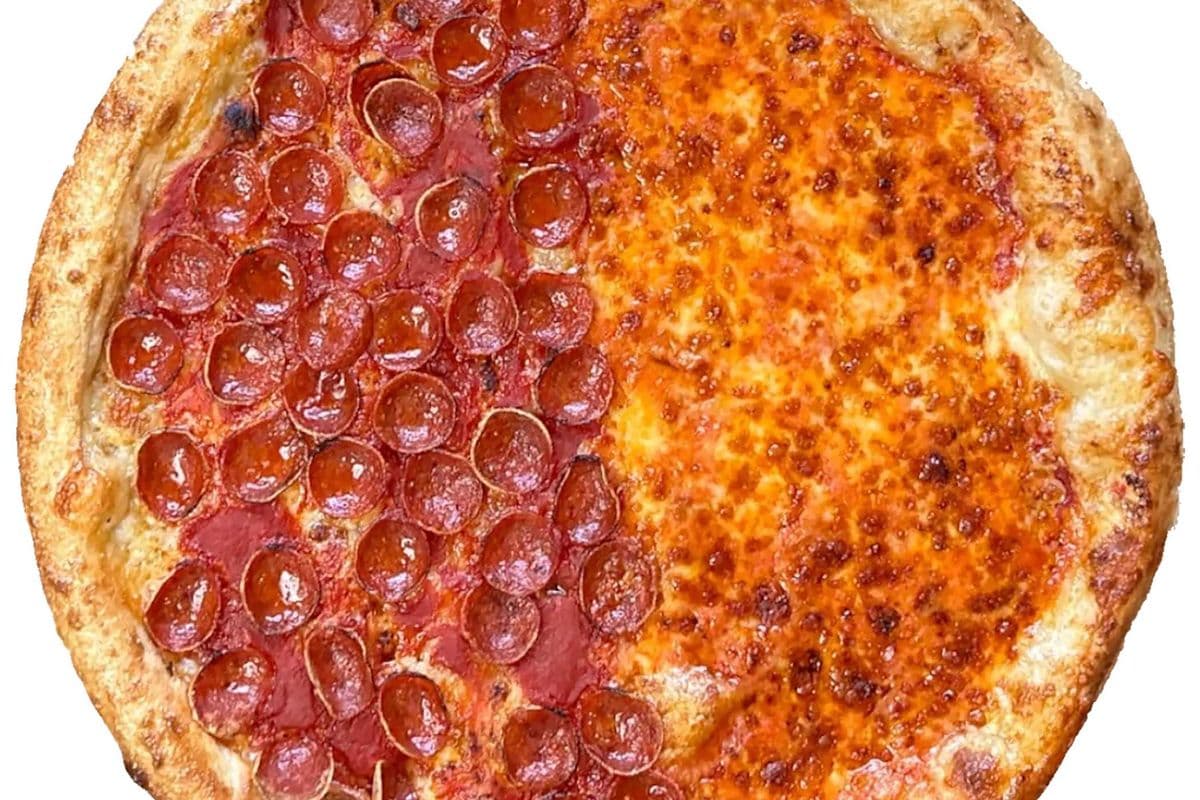 Half John's Pepperoni | Half Formaggio the Grate