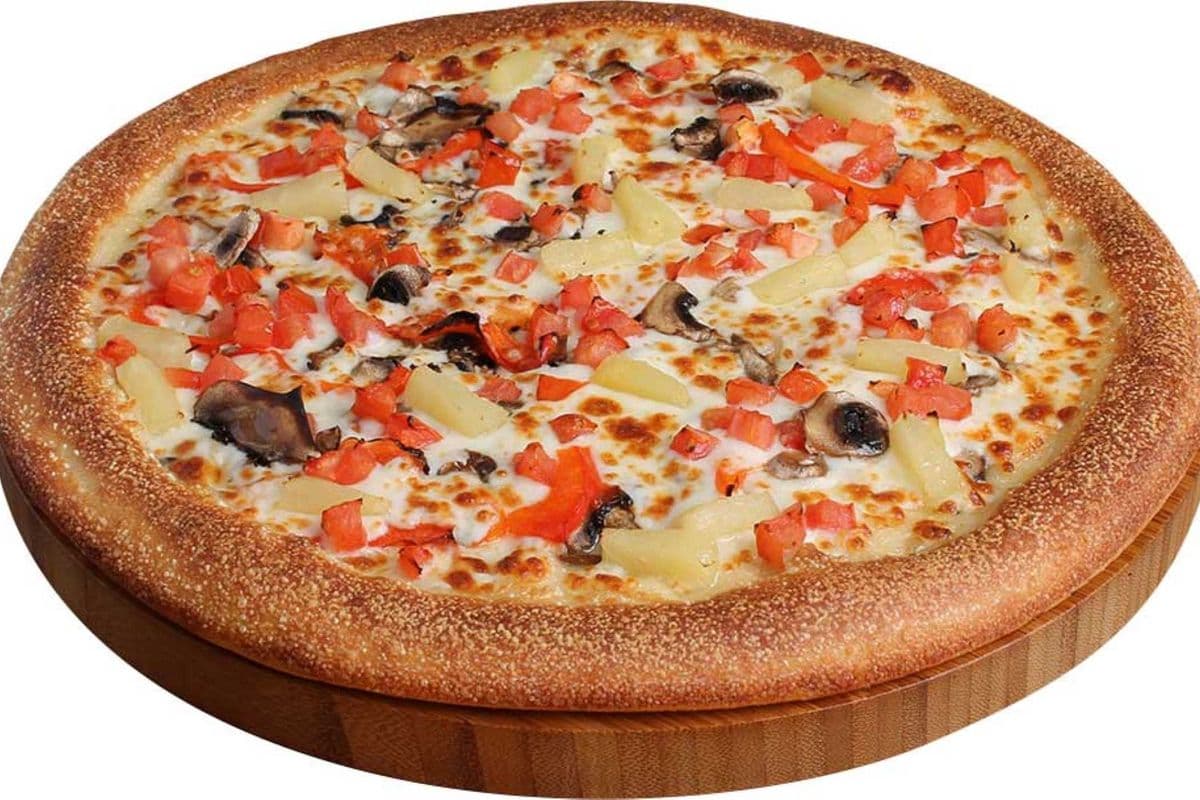 19. 8" Small Garden Veggie Pizza