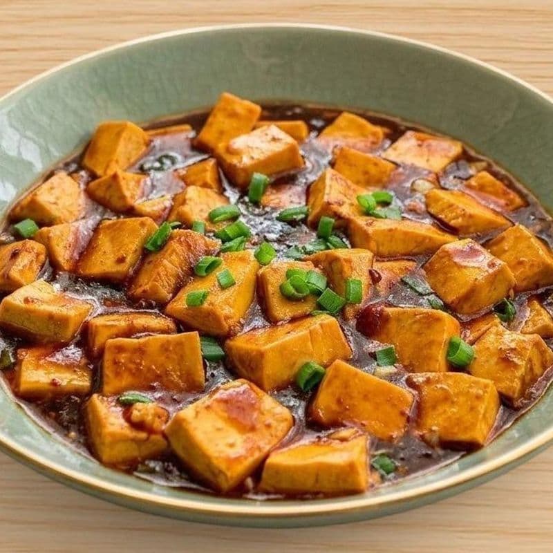 Braised Tofu / Tofu Braisé (RIZ ET SALADES)