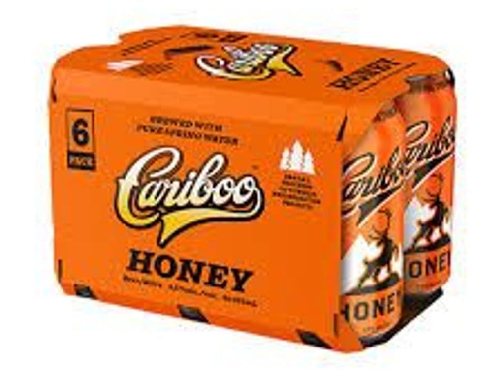 Cariboo Honey Lager Cans (355 ml x 6 ct)