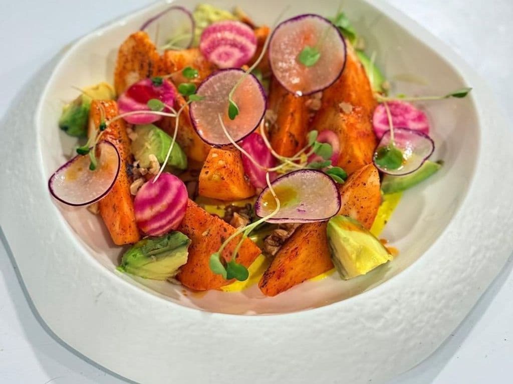 Tandoori Smoked Pear Salad (GF)