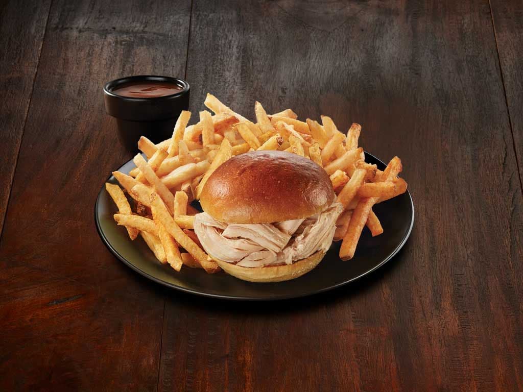 Rotisserie Chicken on a Bun
